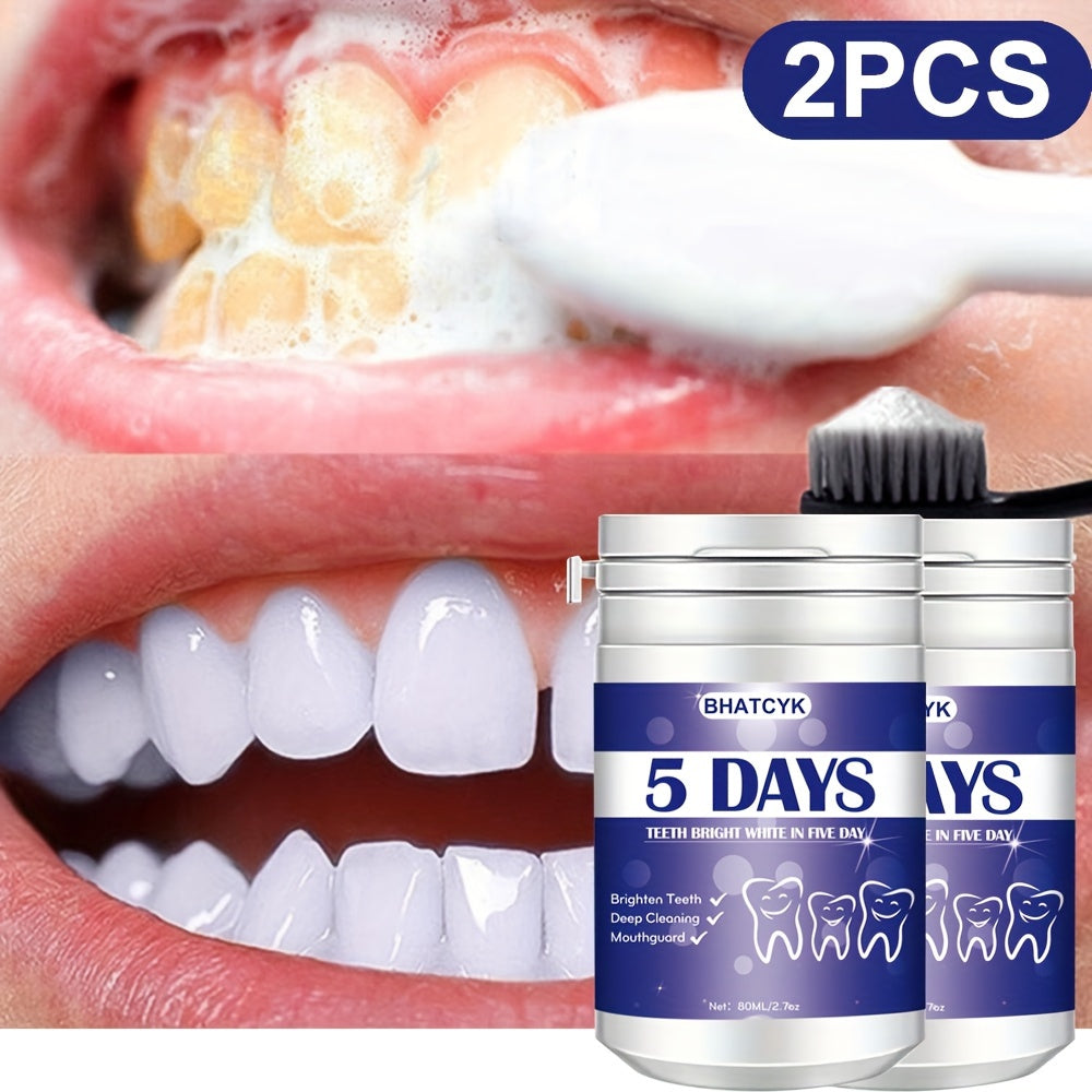 2pcs Teeth Cleaning Powder for Deep Cleaning and Fresh Breath