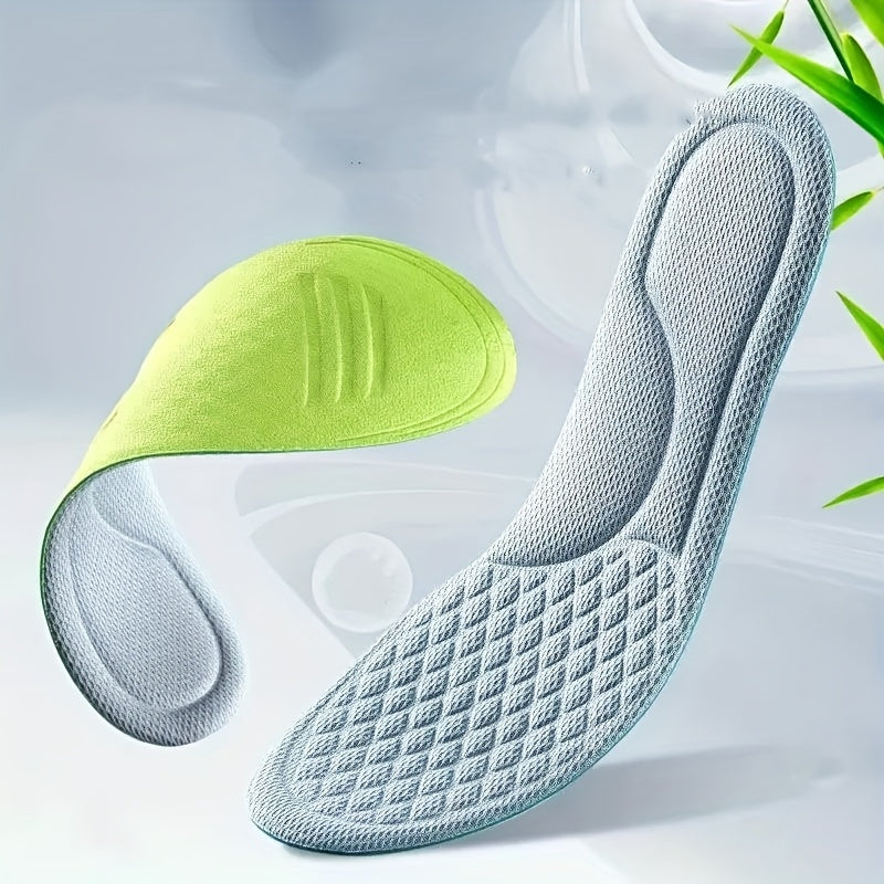 5 Pairs Men Women Sports Insoles EVA Cushion for Mountain Climbing Travel Outdoor