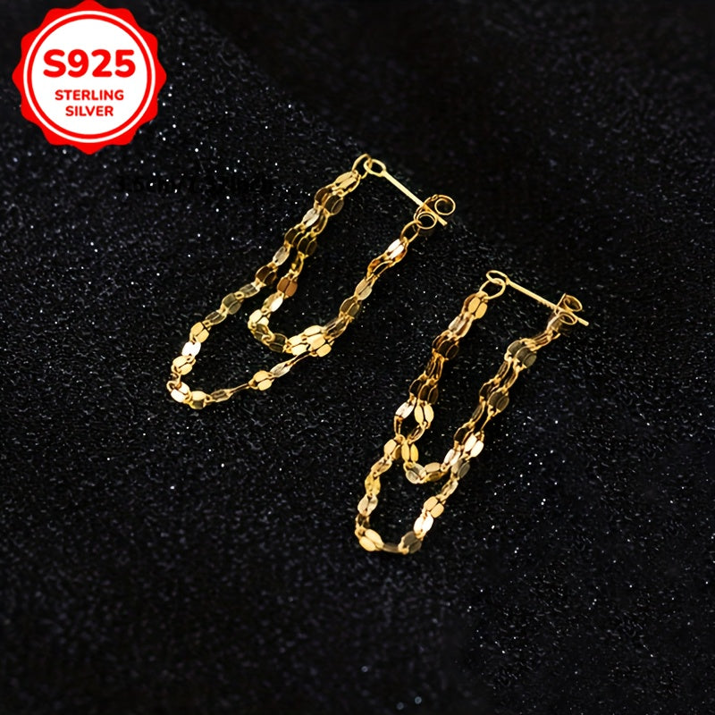 Sterling Silver Bohemian Dangle Earrings in Multiple Colors for Daily Wear