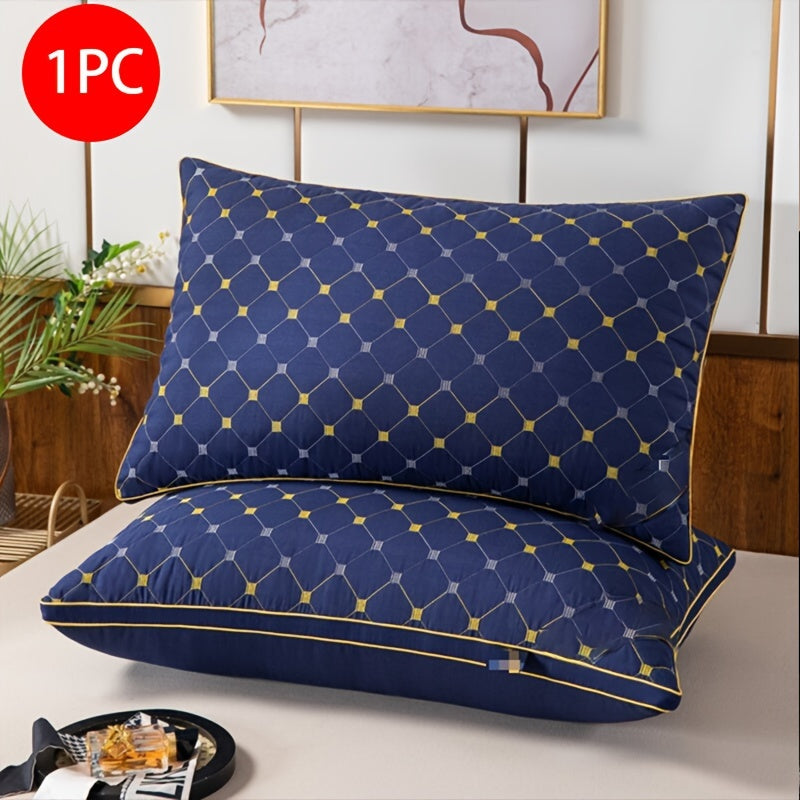 Soft Breathable Memory Foam Neck Pillow for Side and Back Sleepers