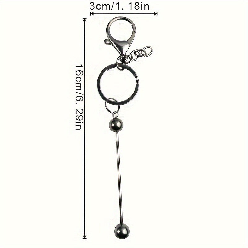 8pcs Silver Ladies Keychain Halloween Easter Christmas Decorative Accessories