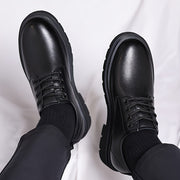 Men's All-Season Lace-Up Shoes Rubber Sole Casual Business Low Top