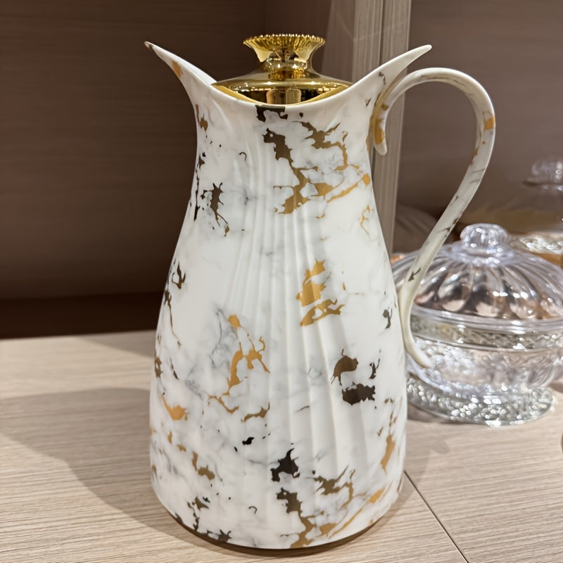 Unisex Borosilicate Glass Coffee Pot Vacuum Insulated 33.83oz Hot Cold