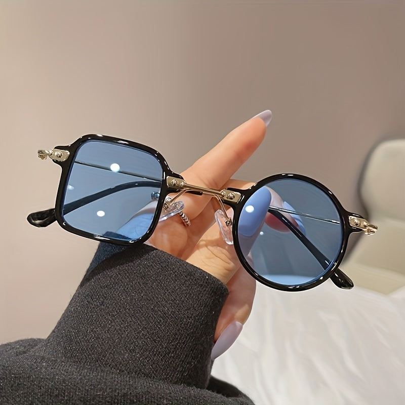 Gafas de sol unisex con tinte retro y protección antirreflejos para fiesta de disfraces y club