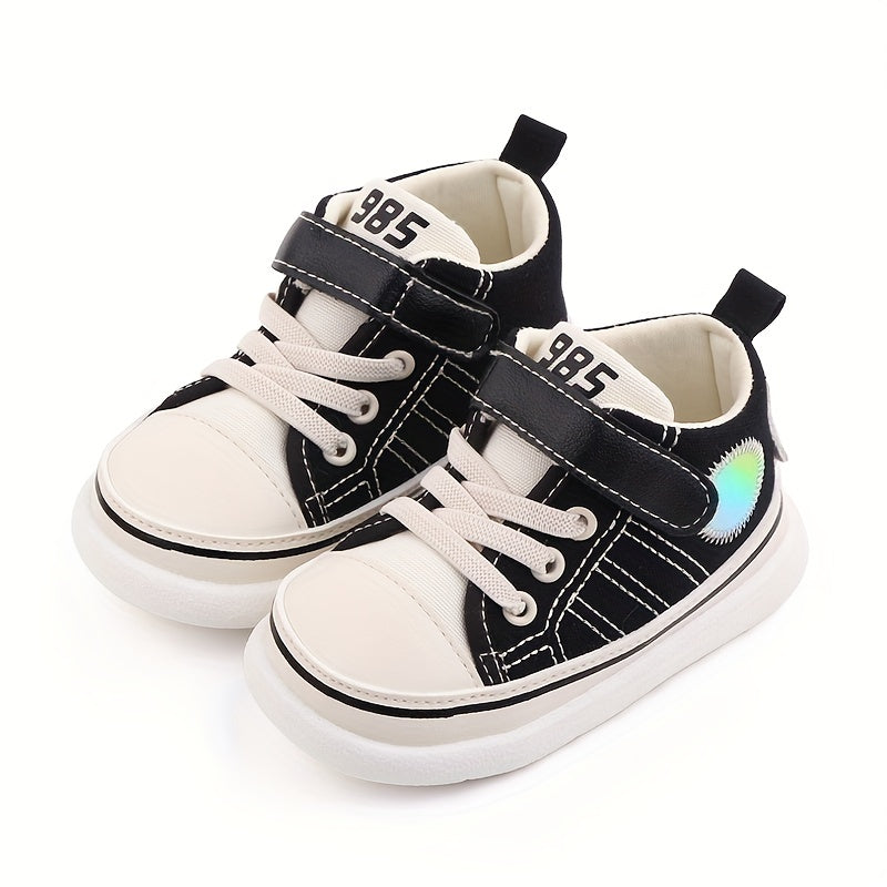 Children's Canvas Sneakers for Boys and Girls Low Top Non-Slip Casual Shoes