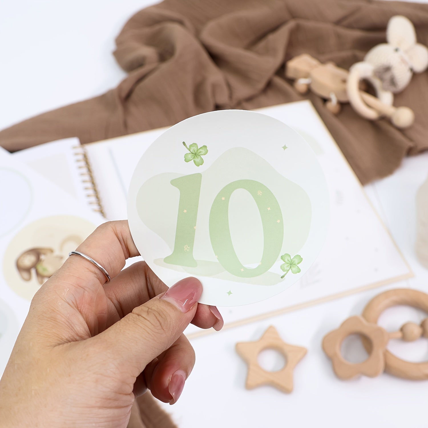 Kids Memory Book with Hot Stamping Logo and Hidden Coil Binding 140gsm Linen Cover