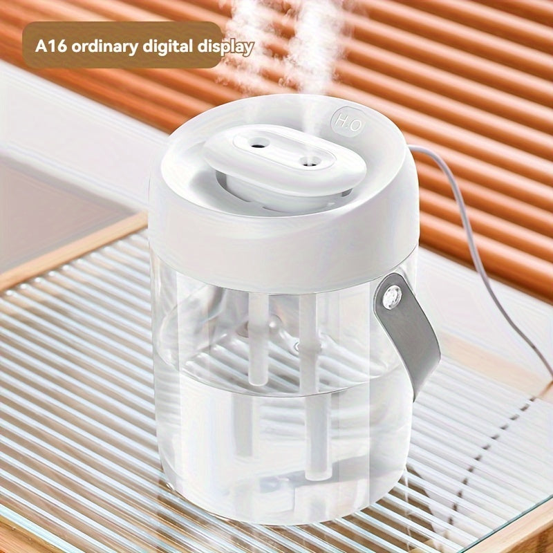 Quiet Soundwave 2L USB Humidifier with Night Light for Bedroom Nursery