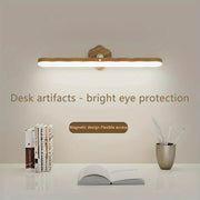 LED Wall Light with Adjustable 360° Rotation Touch Control USB Charging Magnetic Wall Mount for Makeup