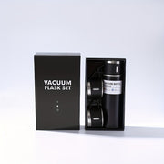 Insulated Stainless Steel Water Bottle Set with 2 Cups and Stroller Holder