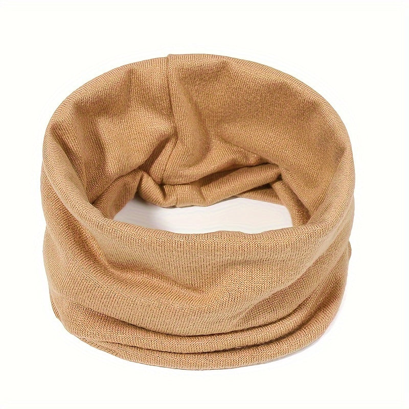 Knitted Scarves for Men and Women Warm Autumn Winter Pullover Neck Sleeves