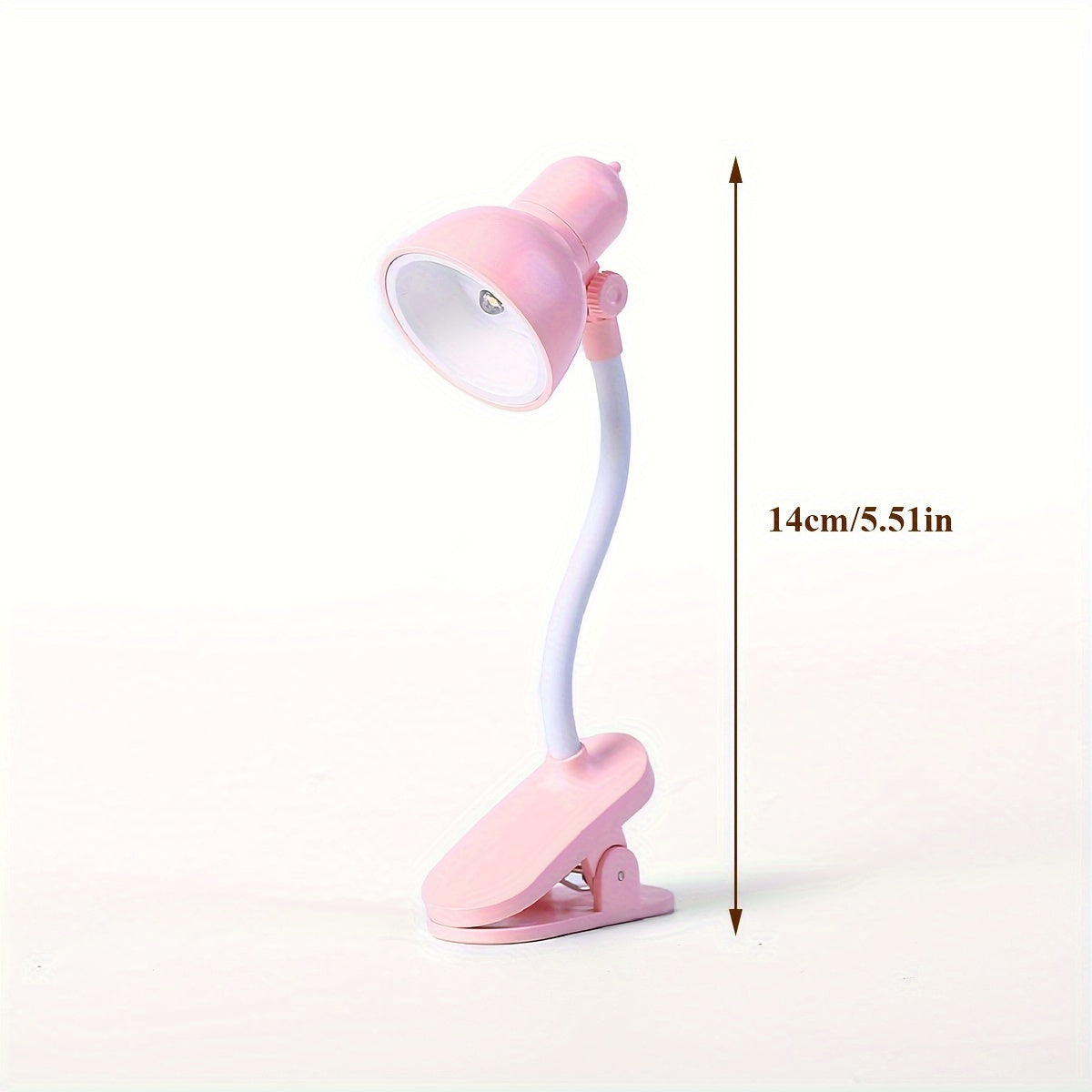 LED Reading Light with Adjustable Arm, Compact and Portable for Night Reading