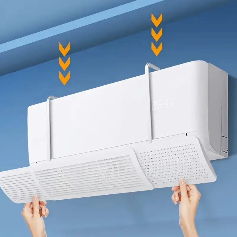 Cubierta ajustable de ventilación de aire blanco para control de flujo de aire y reducción de ruido