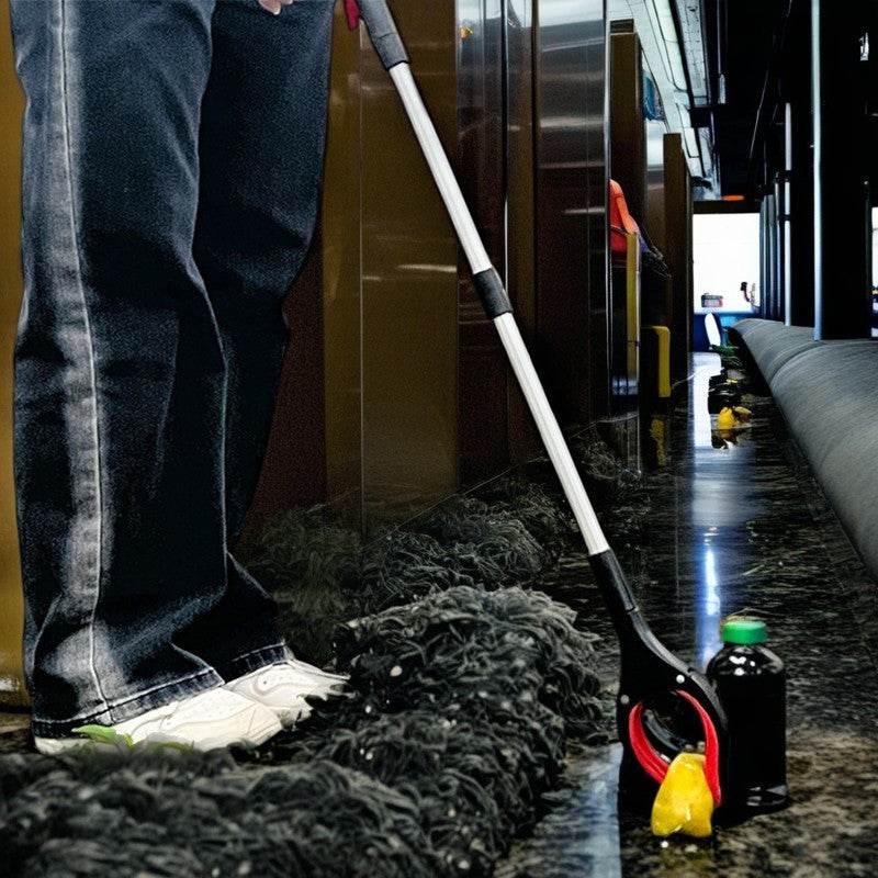 Uzoq tutqichli elektr chiqindi qisqichi - mustahkam alyuminiy konstruktsiya, yotoqxonalarda, oshxonalarda, yashash xonalarida va ochiq joylarda oson tozalash uchun kengaytirilgan erishish bilan avtomatik chiqindi yig'uvchi, zaruriy uy tozalash asbobi