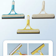 Professional uy tozalash vositasi: Ikki tomonlama shisha tozalagich va purkagich shishasi. Ko'p maqsadli deraza tozalash cho'tkasi silikon qopqog'i bilan. Derazalar, oynalar, pollar va avtomobillar uchun mos.