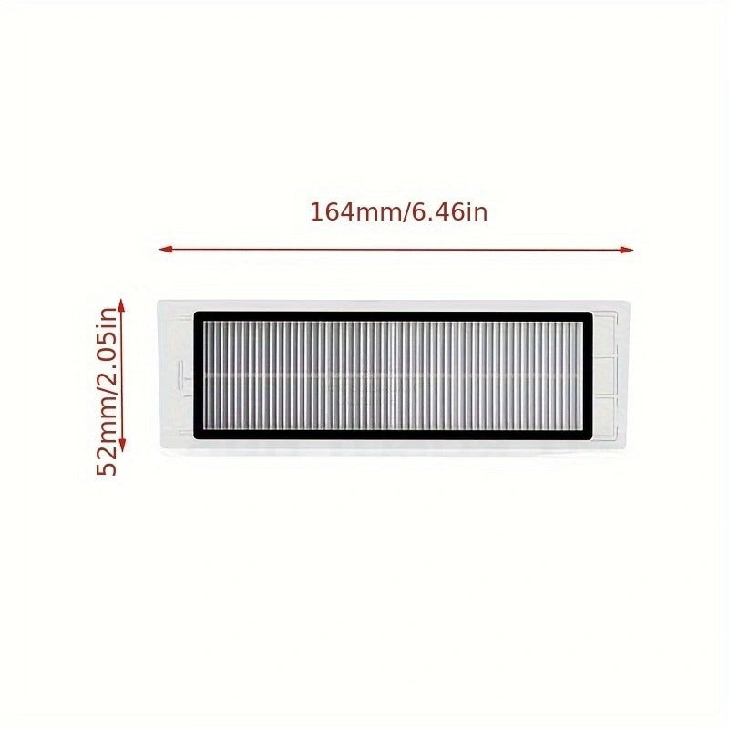 Xiaomi Roborock S5 Max, S6, S60, S5, S50, T6 uchun vakuum tozalagich aksessuarlar to'plami - 5 dona: mopa, qora yon cho'tkalar - Uy tozalash uchun ideal