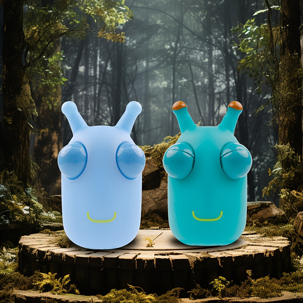 Kurtchalar fidget o'yinchoq, chiqadigan ko'zlar bilan, plastik, elektrsiz, stressni kamaytirish uchun, 3-6 yosh, siqish va o'yin uchun qiziqarli o'yinchoq