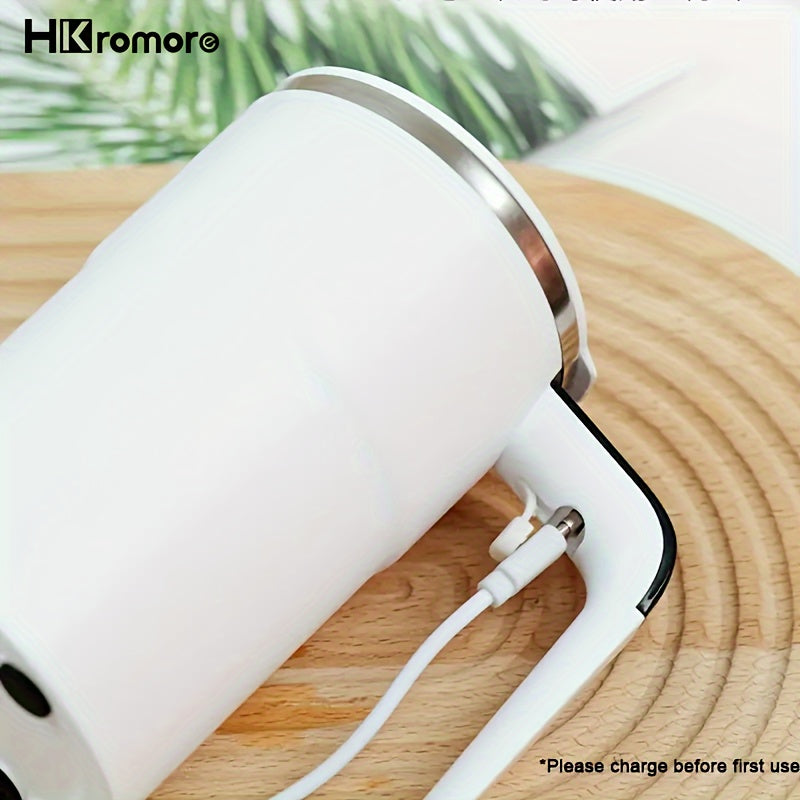 Portable Electric Coffee Cup With Temperature Control And Stainless Steel