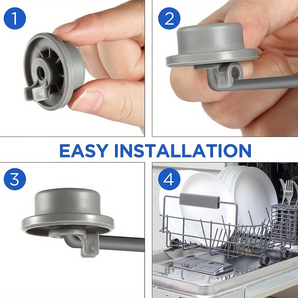 4/8шт. нижнее колесо для полки для посудомоечных машин Bosch Kenmore, заменяет 420198 423232 AP2802428