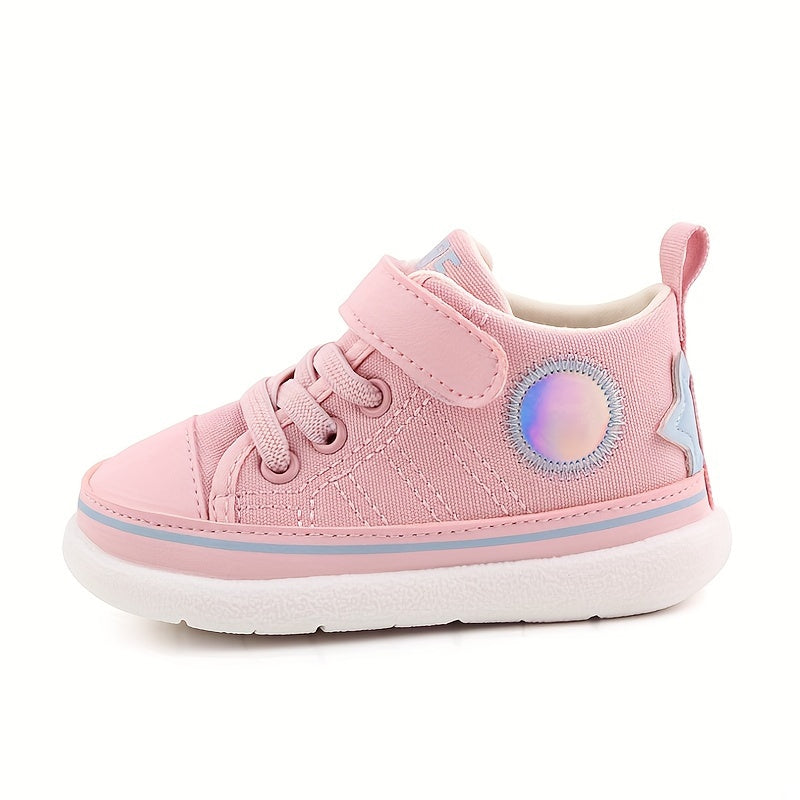 Children's Canvas Sneakers for Boys and Girls Low Top Non-Slip Casual Shoes