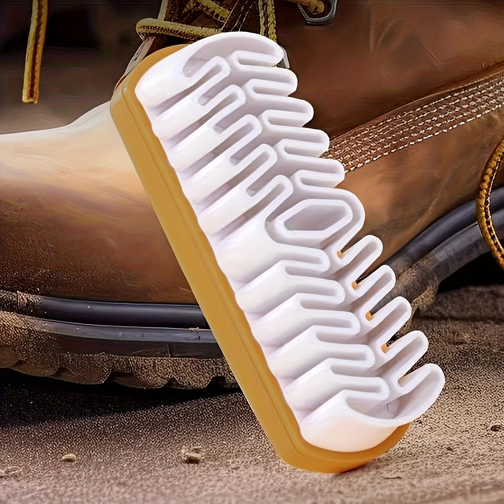 Unisex Suede and Horsehair Shoe Cleaning Brush 1/3pcs Soft Faux Leather Cleaner