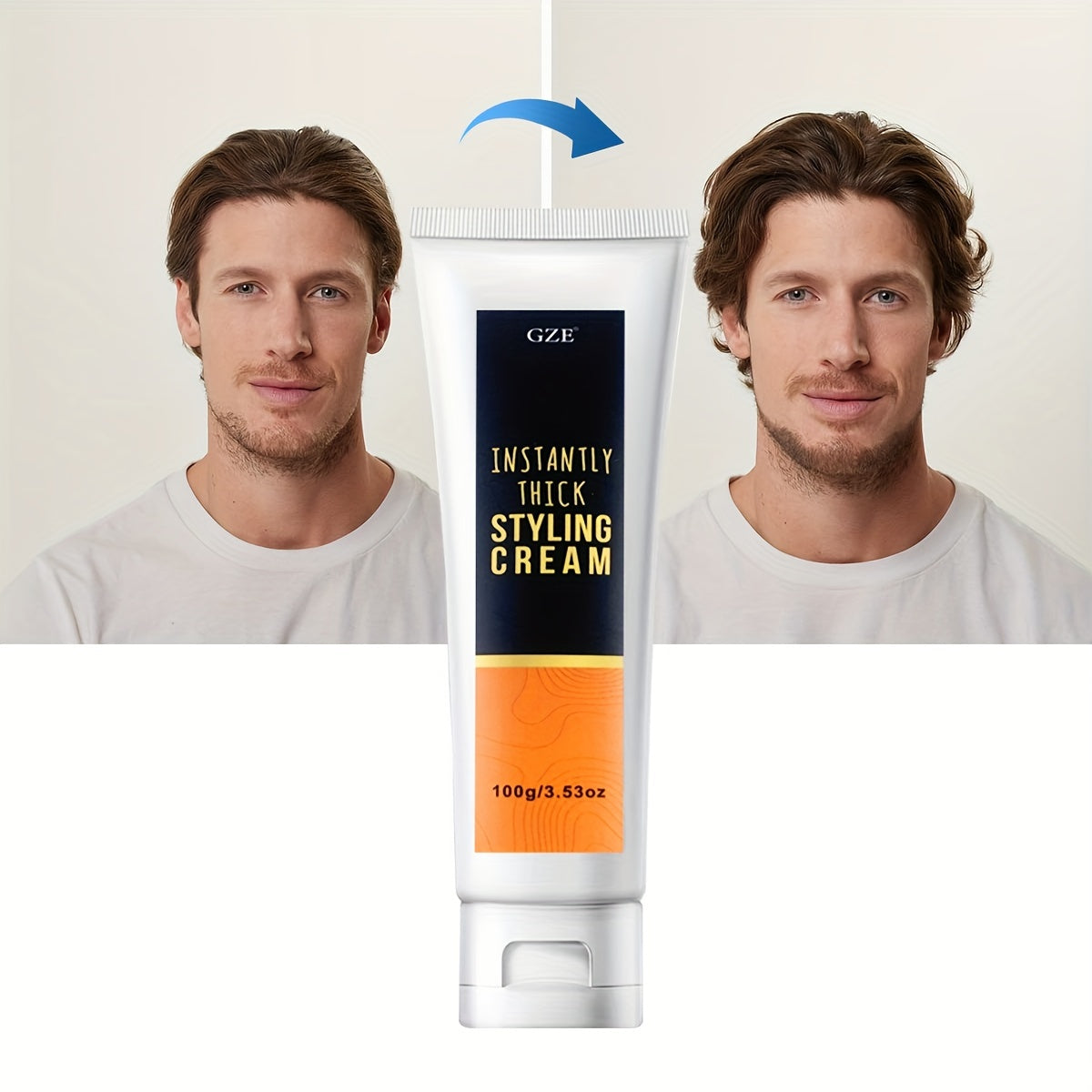 Crema ligera para peinar el cabello para engrosar y dar brillo a todo tipo de cabello