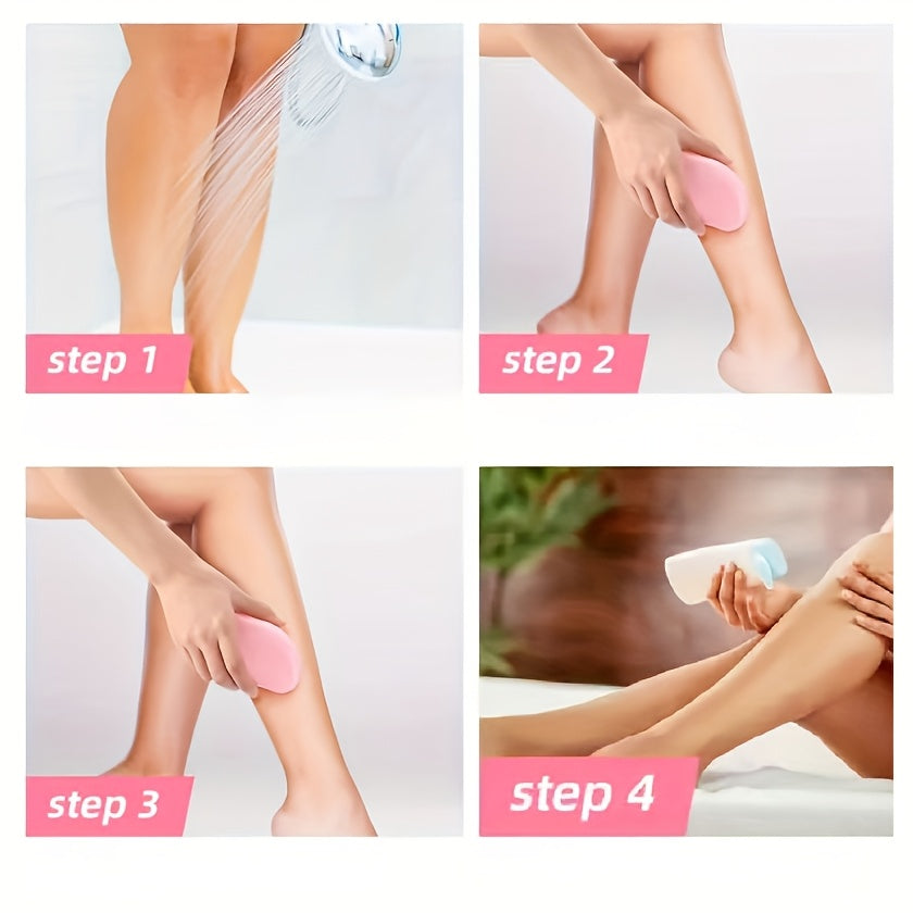 Unisex Waterproof Reusable Hair Removal Tool for Back Arms Legs Painless