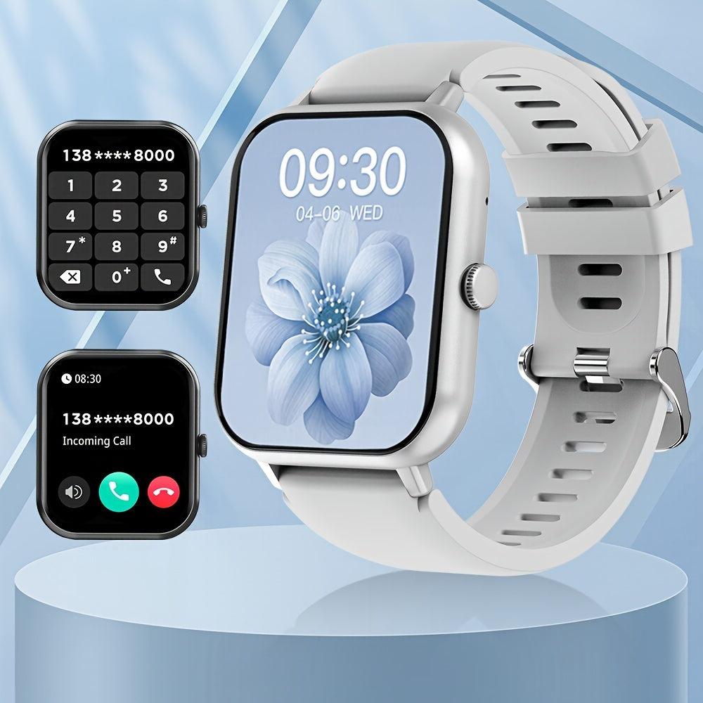 Smartwatch with 4.65cm Touch Screen, Fitness Tracker, Waterproof, Compatible with Android and iOS