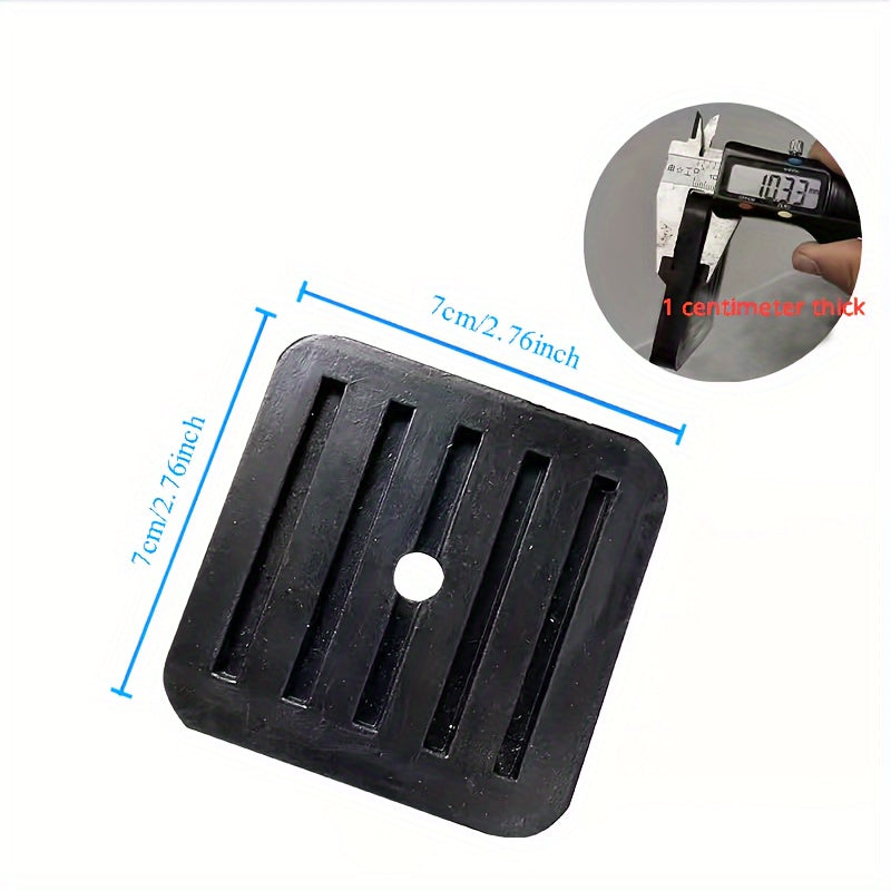 Universal Shock Absorbing Pad Brackets for Outdoor Air Conditioners 4 Pack