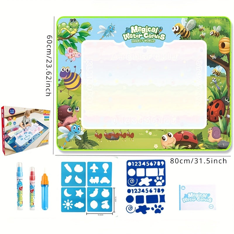 Children's Water Painting Toy Doodle Platform Writing Board Educational Art Set