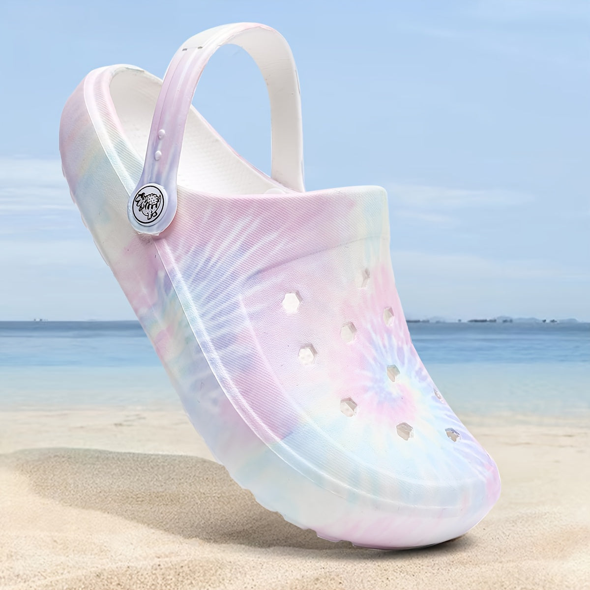 Women's EVA Clogs Slip-On Garden Shoes with Floral Leopard Patterns