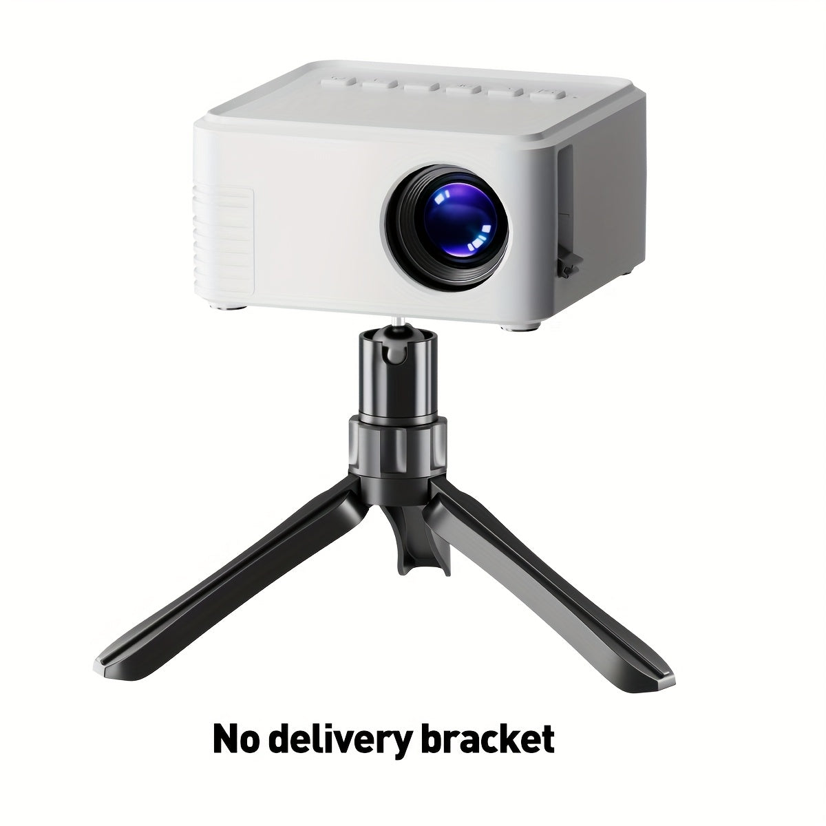 Mini Portable LCD Projector for Home Theater 203cm Display 3D Ready