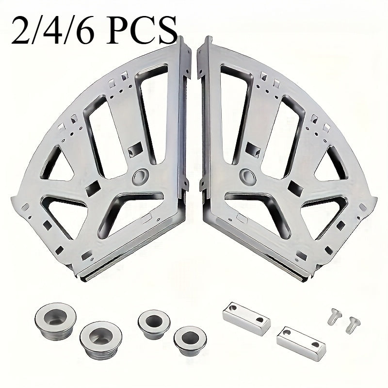 Stainless Steel Under Bed Shoe Rack 3 Tiers Space-Saving Metal Organizer