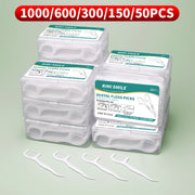 Dental Floss Sticks Oral Care Tools 50/100/300/600/1000pcs