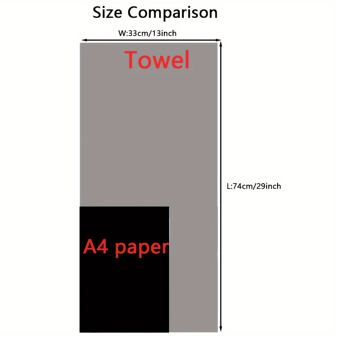 Cotton Hand Towel 476 GSM Knit Fabric 32x74 cm for Face Bathroom Home Outdoor