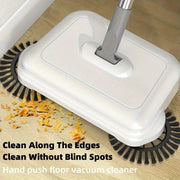 3-in-1 Broom and Dust Collector Set for Indoor Outdoor Cleaning Long Handle