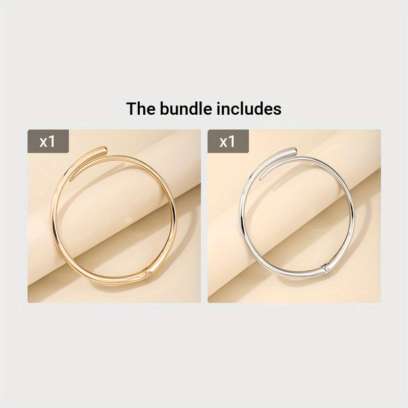 Punk-Inspired Metal Choker Necklace Open Collar Edgy Jewelry for Nightclub