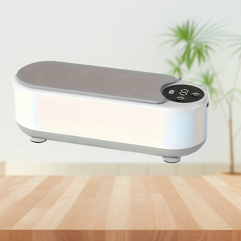 USB Rechargeable Glasses and Jewelry Cleaner Machine with Type-C Charging 200mAh Battery