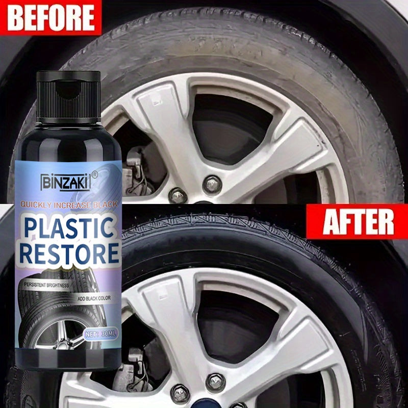 Car Interior Plastic Restorer ABS Resin Based Lasts 2-3 Years