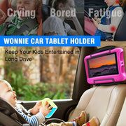 Universal Car Headrest Mount Holder With Adjustable Clamp for Tablets