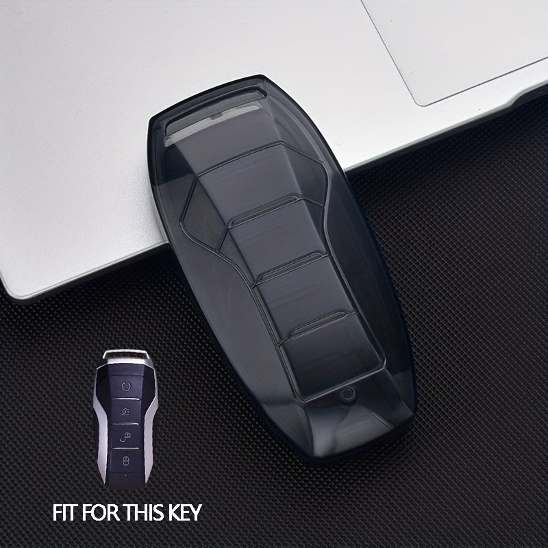 Universal TPU Key Cover for EVs Scratch-Resistant Anti-Slip Grip