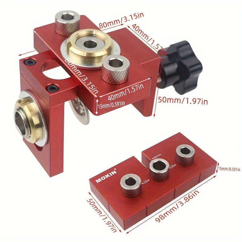 1 шт. Деревянный 3 в 1 набор сверл для соединения мебели.
