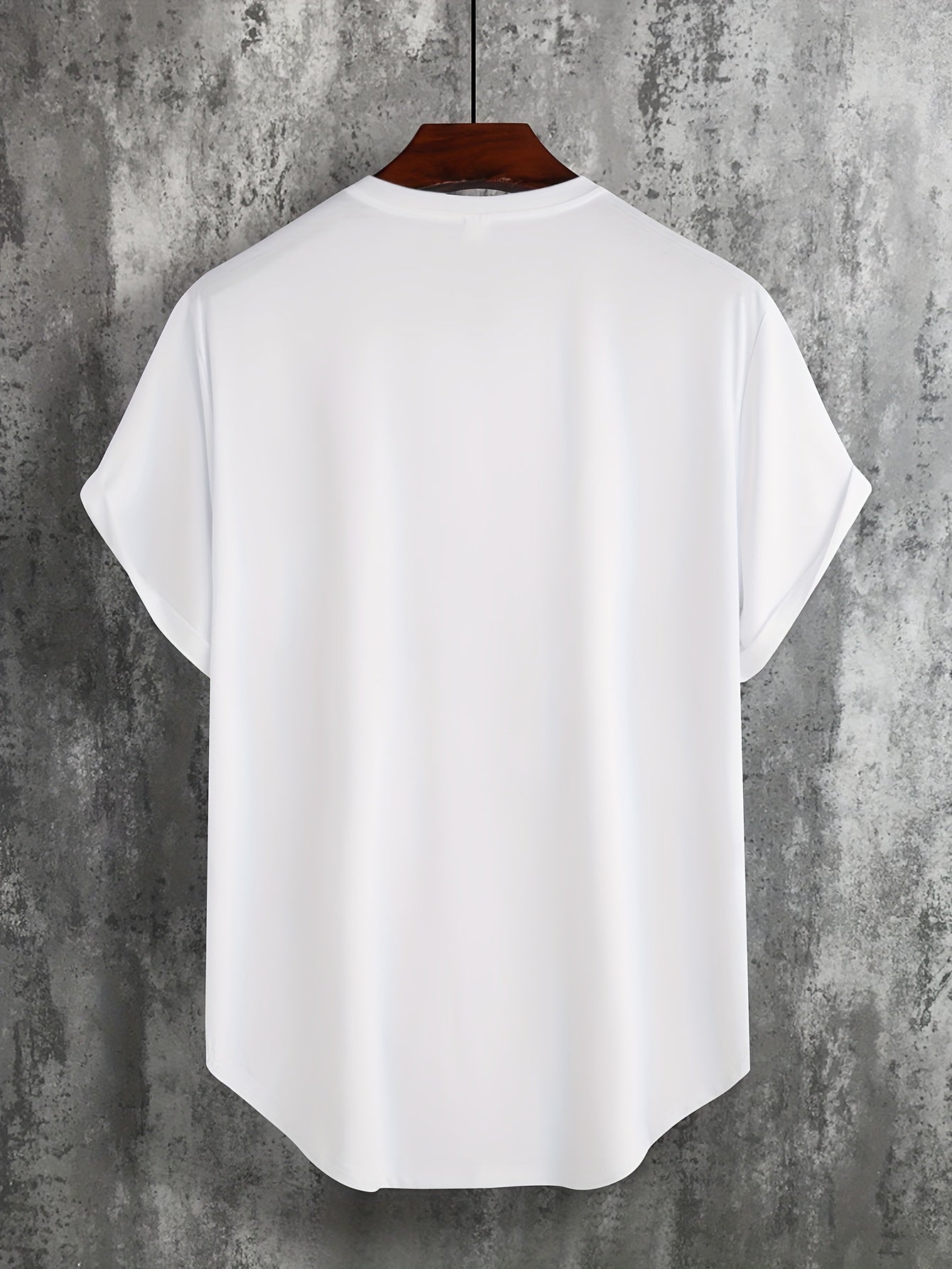 Мужская футболка с V-образным вырезом большого размера, летняя, дышащая, однотонная, из хлопка и полиэстера, повседневная, спортивная