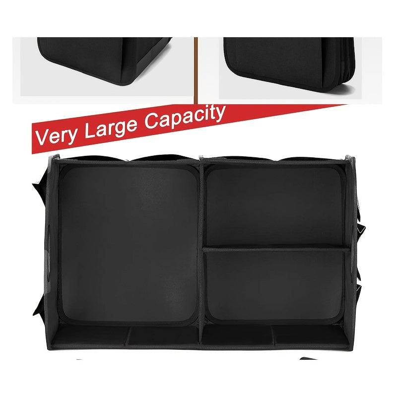 Large Capacity Car Trunk Organizer Foldable Oxford Storage Box for Vehicle