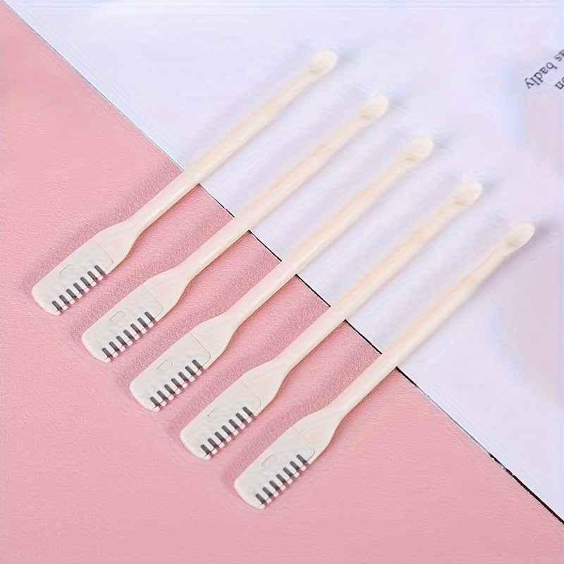 Unisex Skin-Friendly Nose Hair Trimmer Manual 360° Razor Double Head