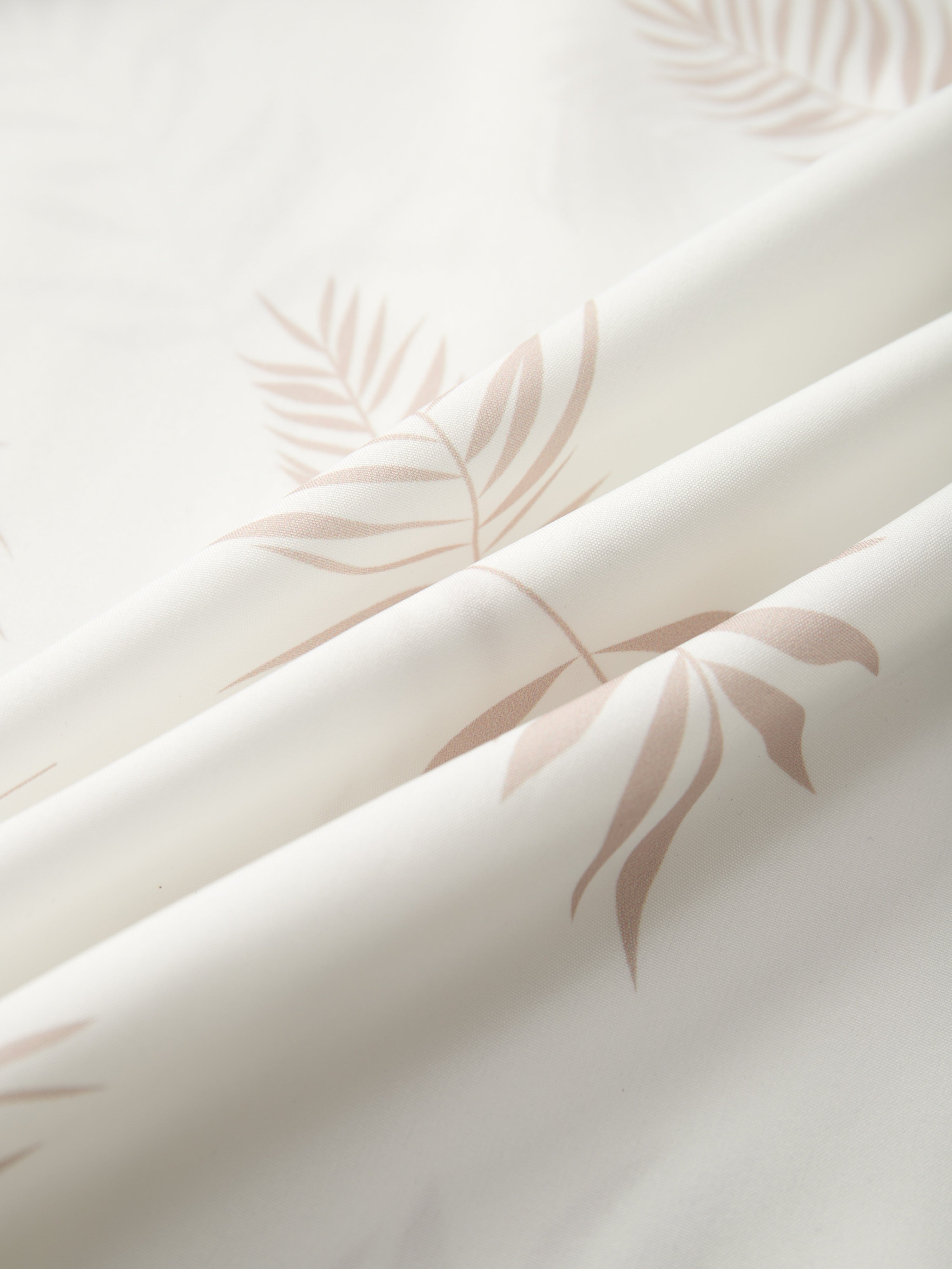 Men's Summer Leaf Print Button-Up Shirt and Drawstring Shorts Casual Outfit