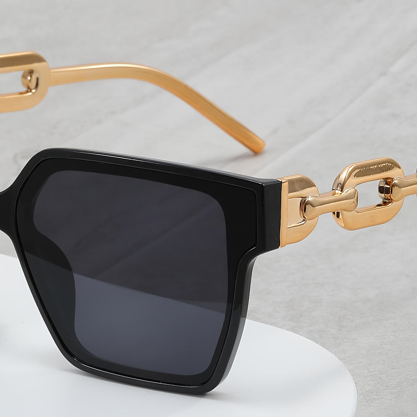 Gafas de moda rectangulares para mujer con lentes antirreflejos y montura de plástico