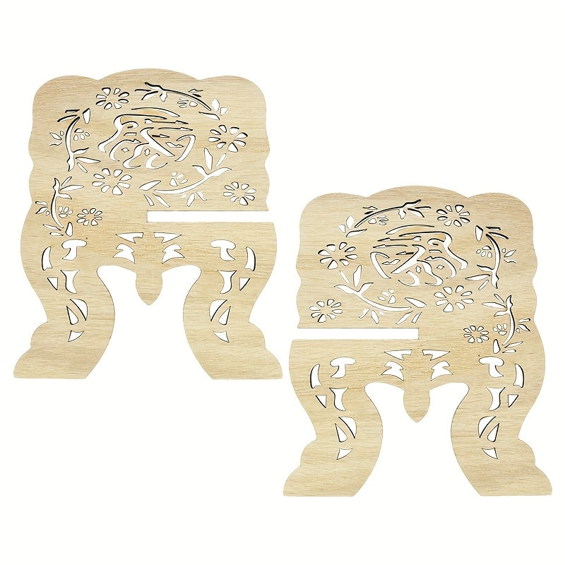 Eid Mubarak uchun yog'och kitob javoni - Qur'on, Injil va Koran kabi islomiy kitoblar uchun stend - Ramadan Kareem, Muqaddas Injil, kitob javoni va musulmon bayramlari davomida stol o'qish, uy bezatish uchun mukammal.