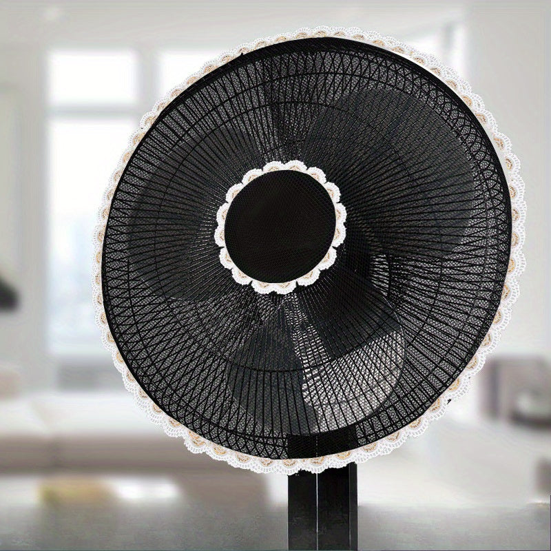 Fan filter protective net with finger protection reusable enhances air quality in homes and offices