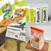 5 ta Lala shaklidagi oziq-ovqat sumkasi kliplari to'plami va saqlash qutisi - Oziq-ovqatlarni yangi va namdan himoyalangan holda saqlang.