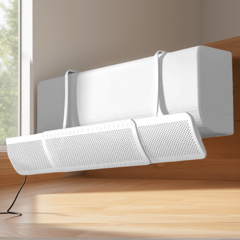 Deflector de aire acondicionado de plástico para flujo de aire suave y comodidad